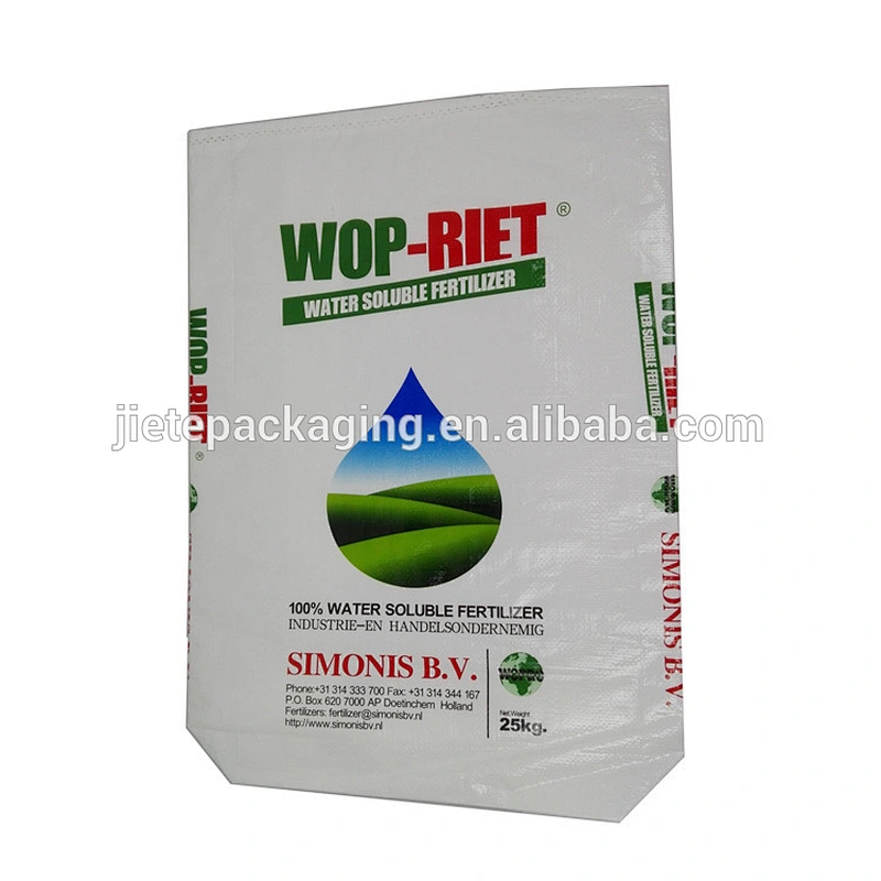 Video, 25kg 50kg square bottom opp laminated pp woven urea fertilizer packaging bag design price with lining