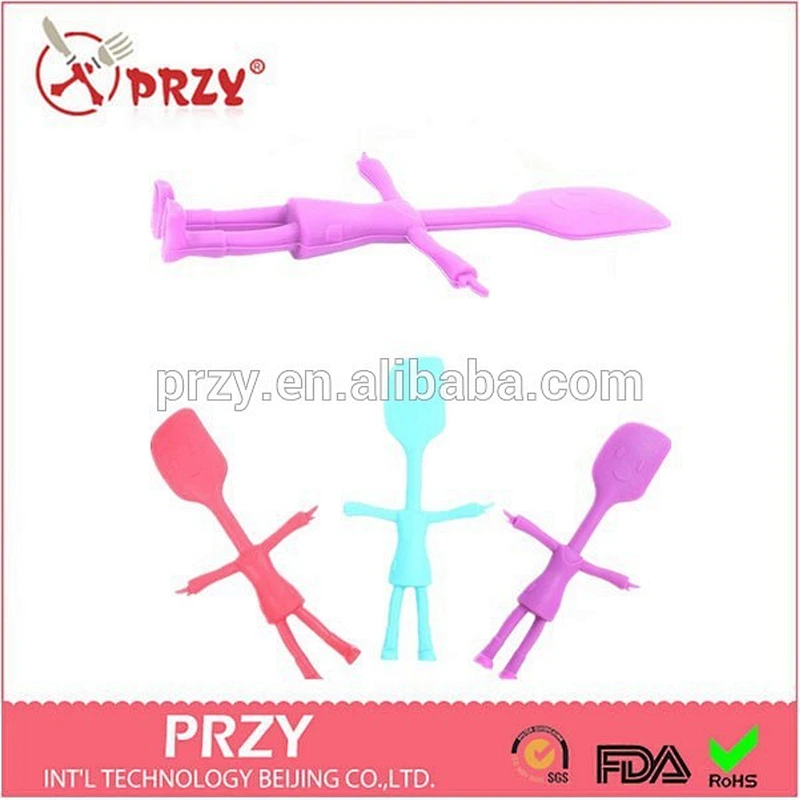 Silicone Tools Man Shape Cake scraper