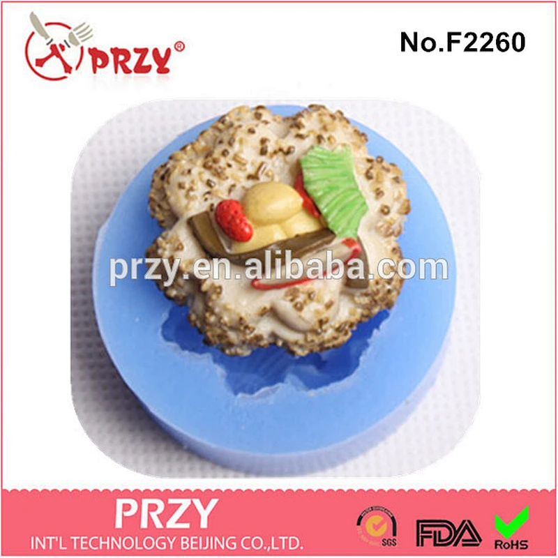 2015 hotsale cake decorating unique silicone chocolate mold