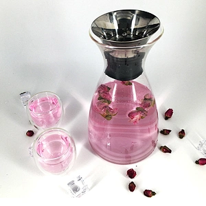 Hot-Sale Large Water Kettle In Stock 1400ML  Restaurant Tea Pot For Fruit