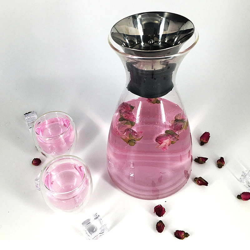 Hot-Sale Large Water Kettle In Stock 1400ML  Restaurant Tea Pot For Fruit