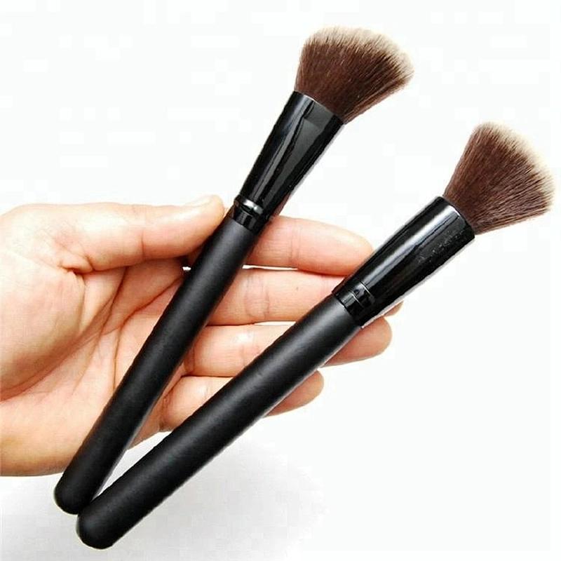2pcs Private Label Custom Hair Foundation Makeup Brush Set Your Own Brand Name