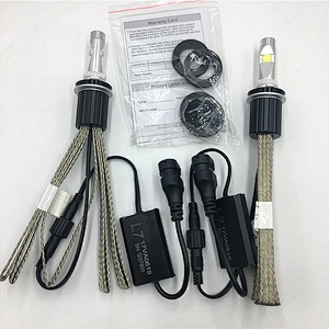 Factory direct supply L7 LED headlight bulbs for cars and motorcycles 60W Super bright H11 auto parts led headlight on sale
