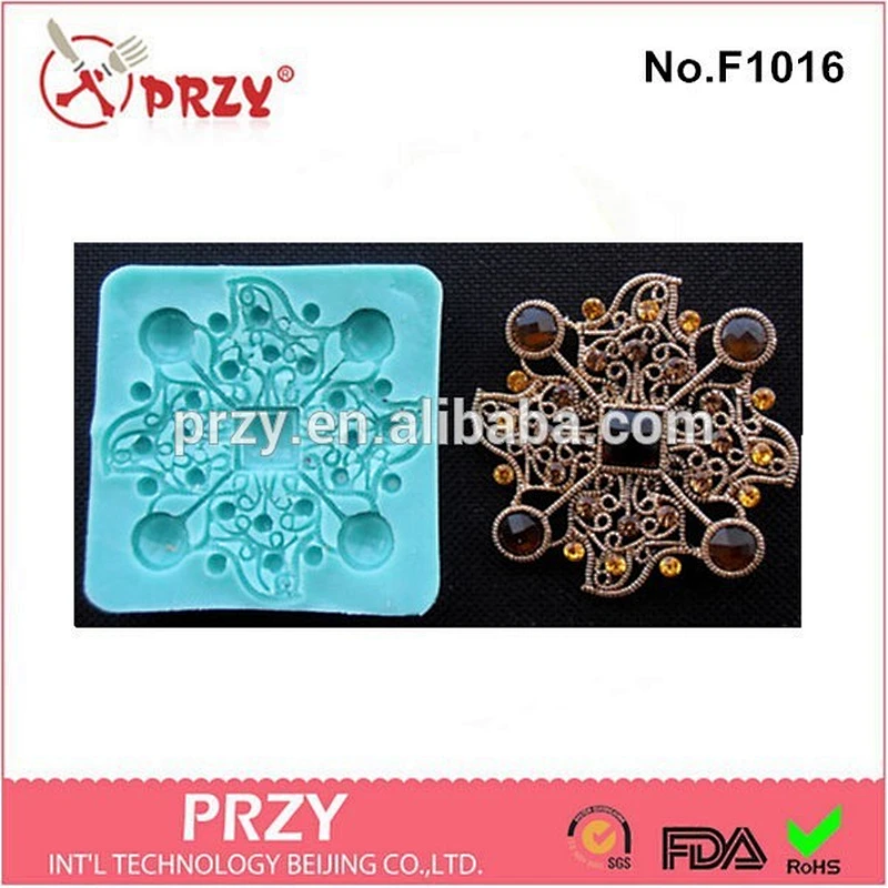 Decoration shap Fondant Mold (silicone)