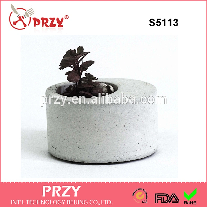 S5113 oval shape silicone mold concrete silicone molds vase silicone mould