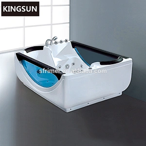 Freestanding Canada Standard Double Fiber Glass Bath Tub
