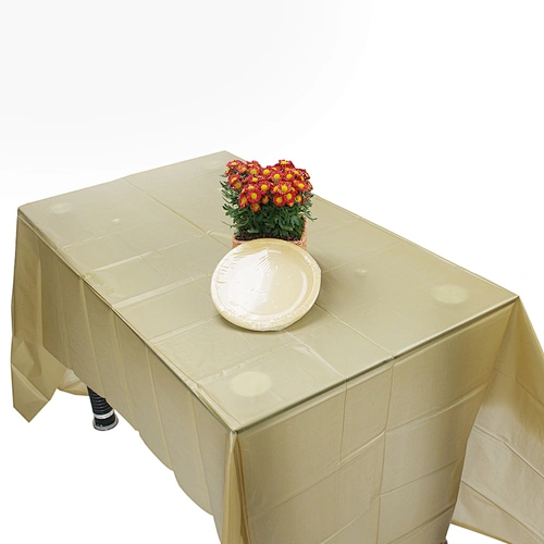 Single plain Rectangular Decorative Trendy Tablecloths For Home Decoration