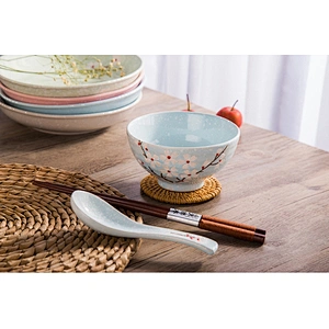 Hot selling new style glaze and colours bowl Screw bowl for corporate gift