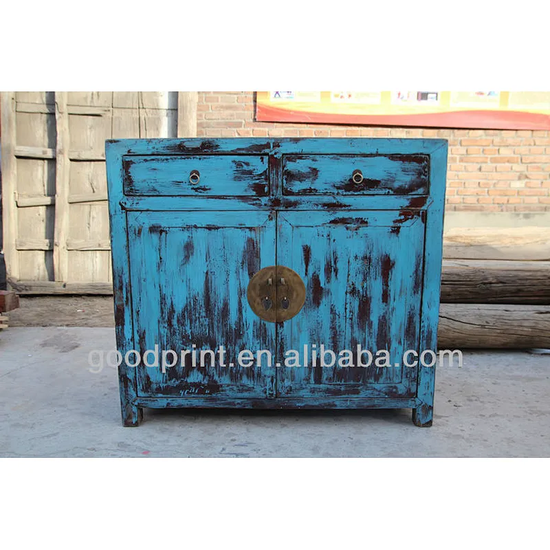 Chinese Antique Vintage Stunning Chest Wooden Cabinet