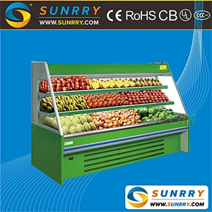 High Quality Stainless Steel Wind Curtain Showcase