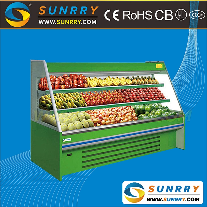 High Quality Stainless Steel Wind Curtain Showcase