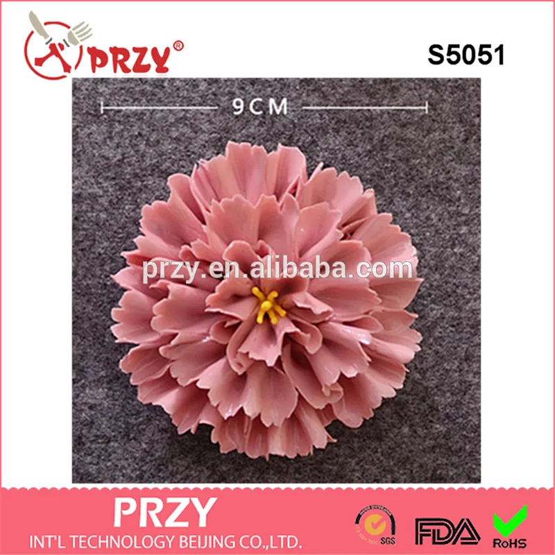 Carnations 3d silicone soap mold silicone candle molds food grade silicone flower mold