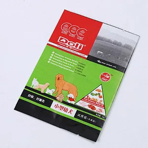PE self-sealing vacuum packing bag for small dog food