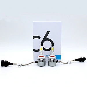 C6 40W COB LedHB3 Headlights 9005 for 12V Vehicles