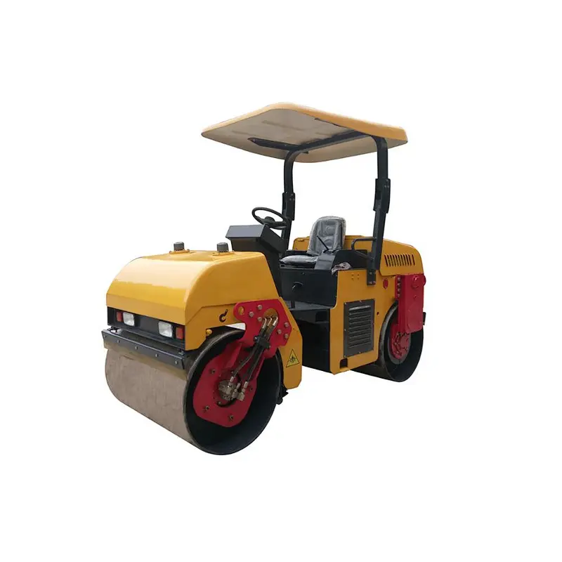 Vibratory Road Roller Double Drum Vibratory Roller Price