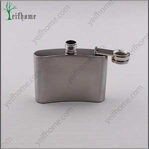 Novelty Portable Flagon Stainless Steel Hip Flask With Funnel Set