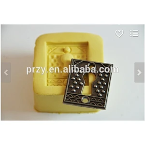 2015 hotsale Rectangle Keyhole Plate cake decor silicone cake mold