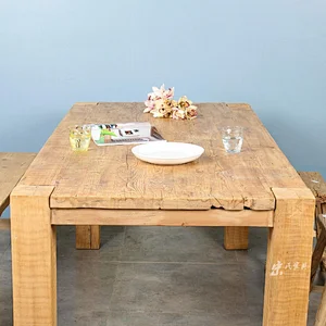 wholesale rustic reclaimed wood handmade furniture kitchen table