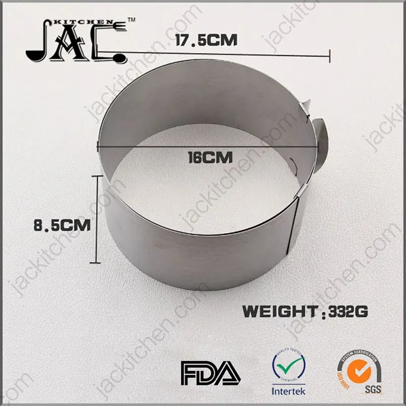 Convenient Stainless Steel Bear Cake Mold