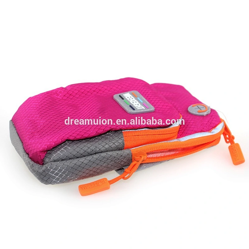 Sports Armband Double Pockets Multifunctional Outdoor Arm Wrist Bag Package