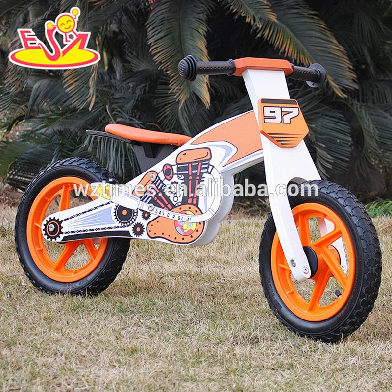 2018 hot sale kids wooden bike,popular wooden balance bike,new fashion kids bike W16C157