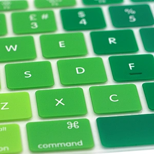 Rainbow Keyboard Cover English Laptop Keyboard Skin keyboard protector for MacBook Pro 13
