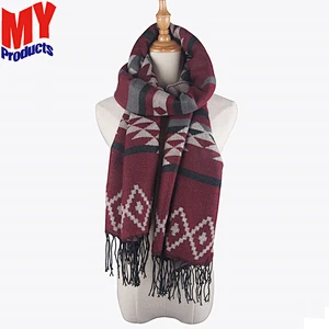 Silk scarf silk bound knit scottish cashmere scarf pattern camouflage scarf
