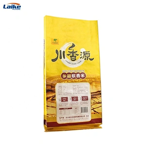 china empty rice maize sack bag flour packaging bag bopp laminated pp woven plastic sack