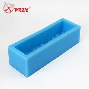 Valentine's Day Rose toast Soap moulds silicone Rectangle Loaf Silicone rose soap Molds