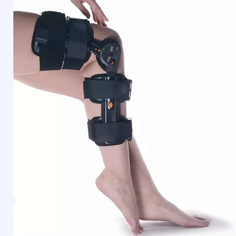 Adjustable Post-OP Adjustable  Knee Protector Leg Brace Orthopedic
