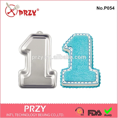 metal cake bakeware / number shaped cake baking pan