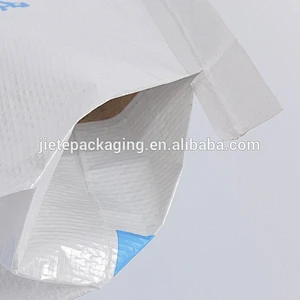 pp woven durable plastic bag manufacturers with factory price for packing putty powder, portland cement