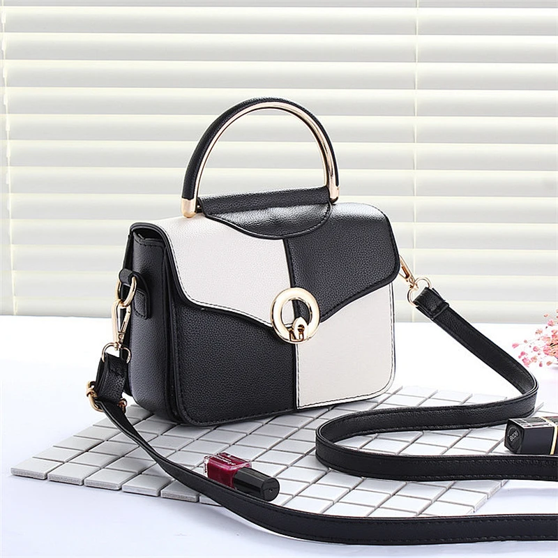 Fashion newest bags women handbags tote pu leather bag