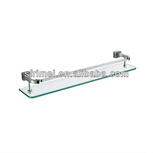 Bathroom Accessories Single Glass Platform High Quality Bathroom Shelf 304 Stainless Steel Bathroom Pendant