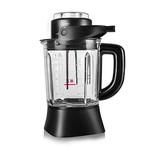 LED control electric juice and fruit blender machine with stainless steel cutting blade
