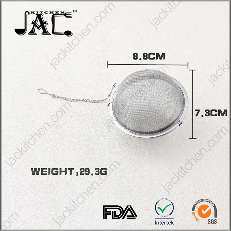 FDA approved Stainless Steel Wholesale Mesh Tea Ball Infuser
