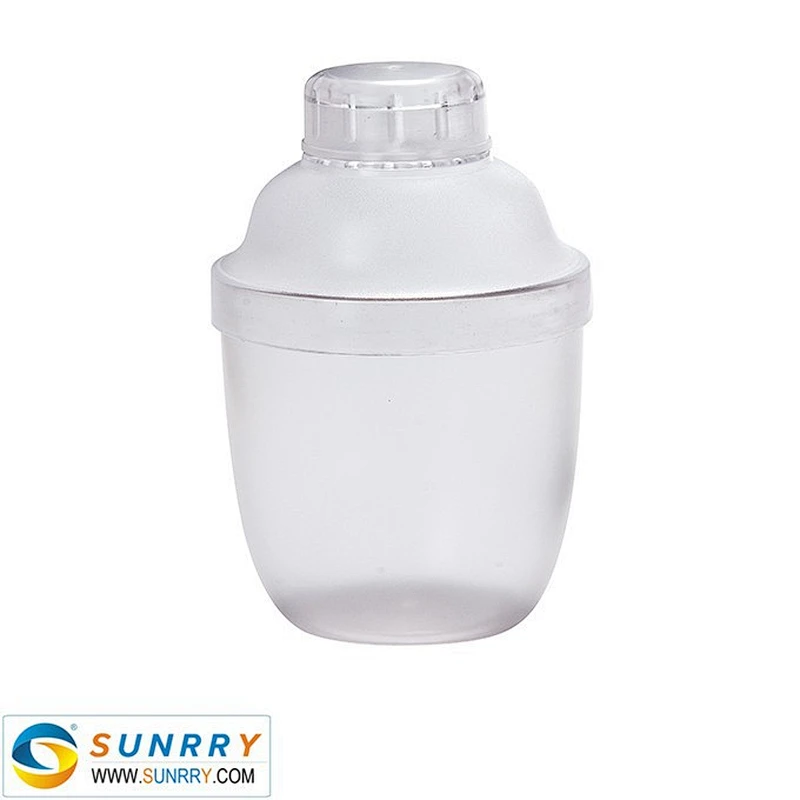 Transparent cocktail shaker with measures 450L custom cocktail shaker Clear shaker cocktail (SY-CT29B SUNRRY)