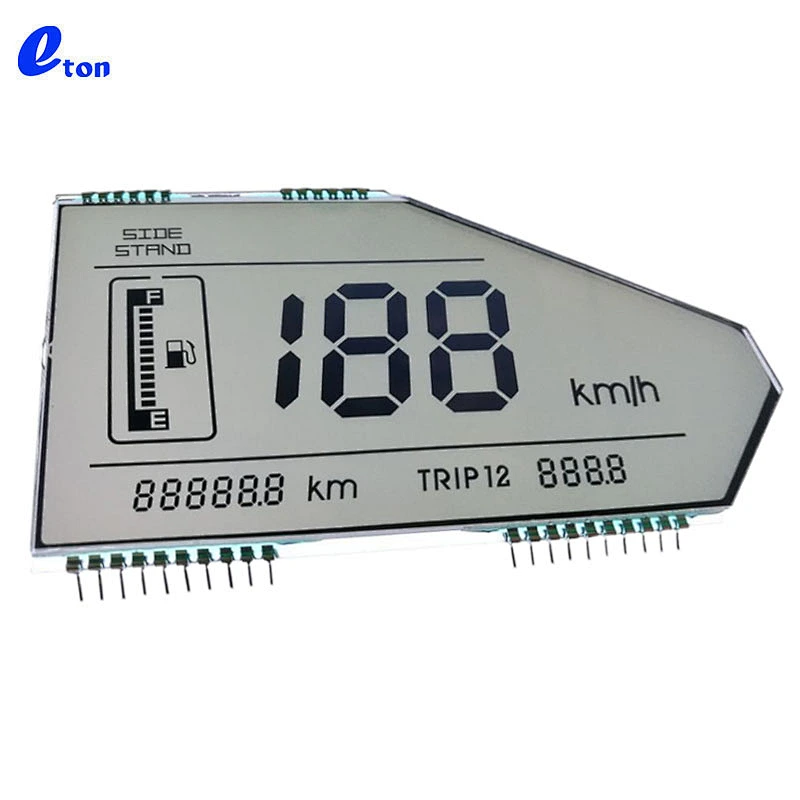 high quality OEM custom TN LCD display screen for Indian motor bike