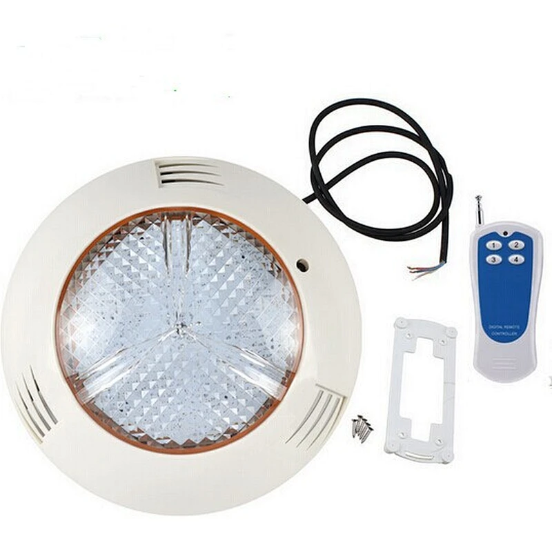 Summer 24W Wall mounted Fountain LED RGB Underwater Swimming Pool Light with Remote Control