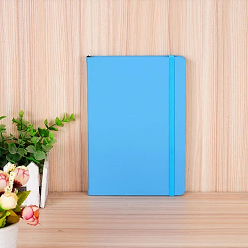 customized Logo Fashion Candy Color Office Touch discoloration Pu Leather Hardcover NoteBook
