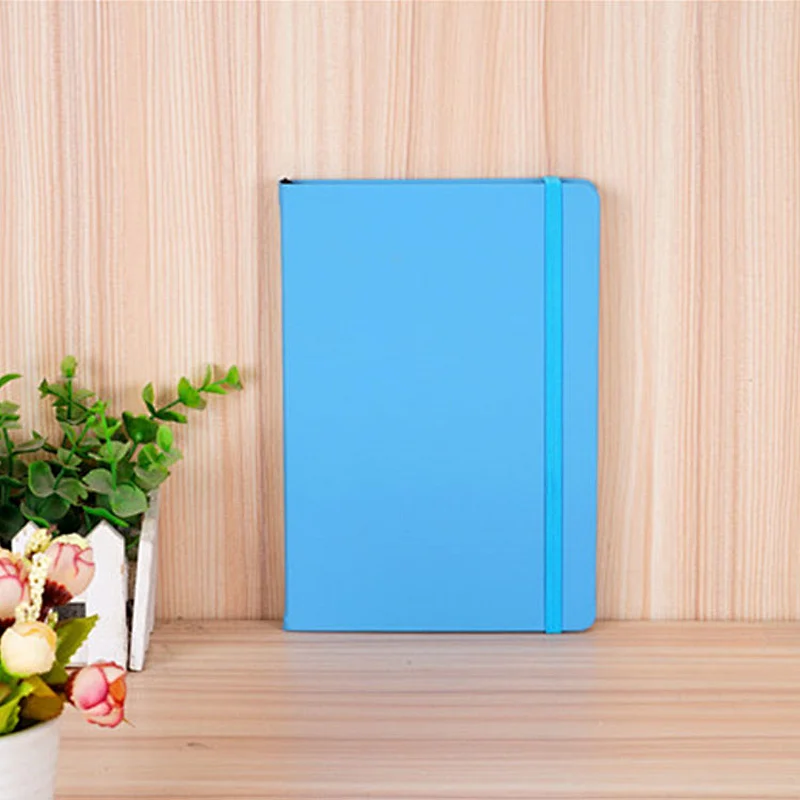 customized Logo Fashion Candy Color Office Touch discoloration Pu Leather Hardcover NoteBook