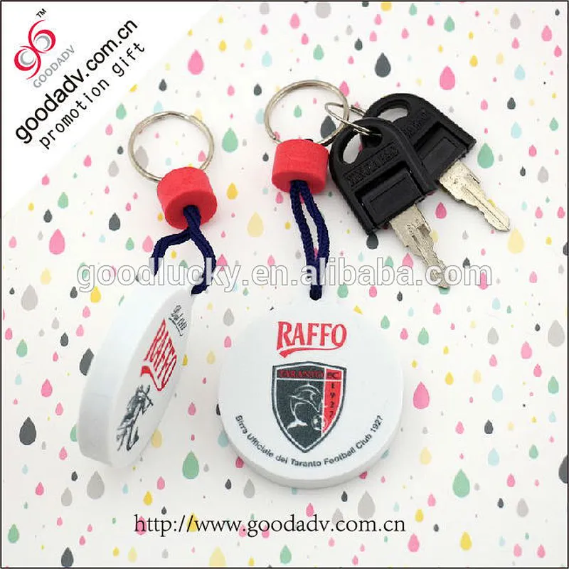 Manufacturers build new design EVA Keychain / fashion accessories EVA foam key chain