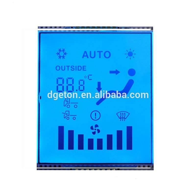 transparent auo Car instrument LCD panel