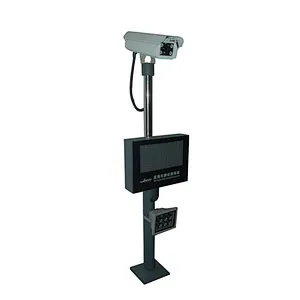 RFID auto entrance and exit parking lot management system with  license plate capture camera