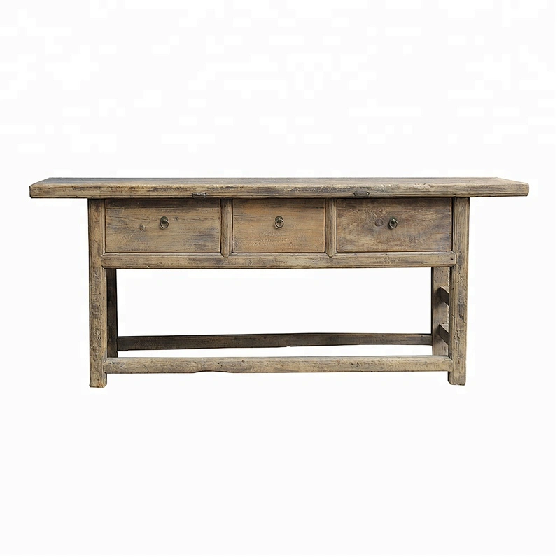 chinese antique rustic countryside hallway furniture console table