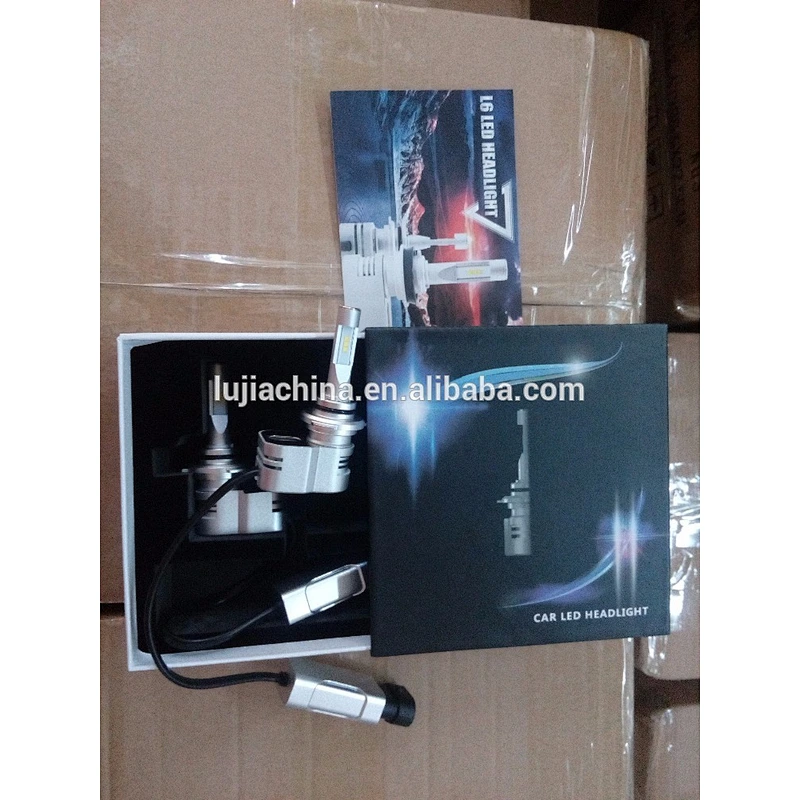 Lujia L6 Y22 led chip 9005 40w 6000lm car hedalight HB3 12000RPM turbo-fan led y19 t5 h7 h11 fog light conversion Kits
