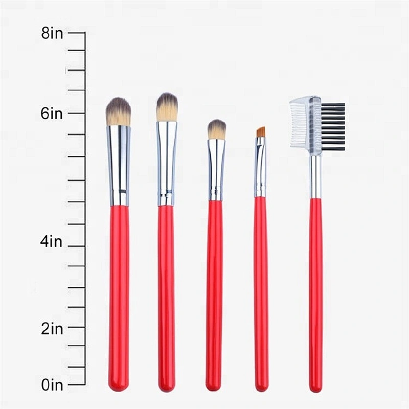 High Quality 10pcs Mini Portable Travel Makeup Brush Set With Make Up Brush Pouch