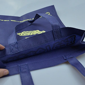 Cheap plastic pp non woven shopping bag