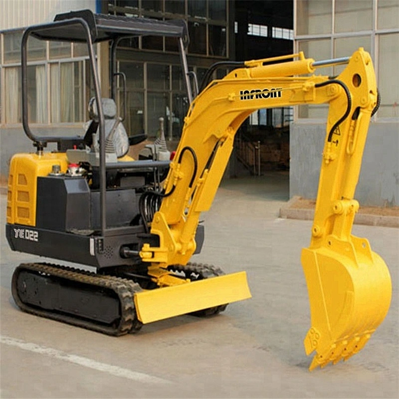 Agricultural Garden crawler excavator 2ton for farm planting