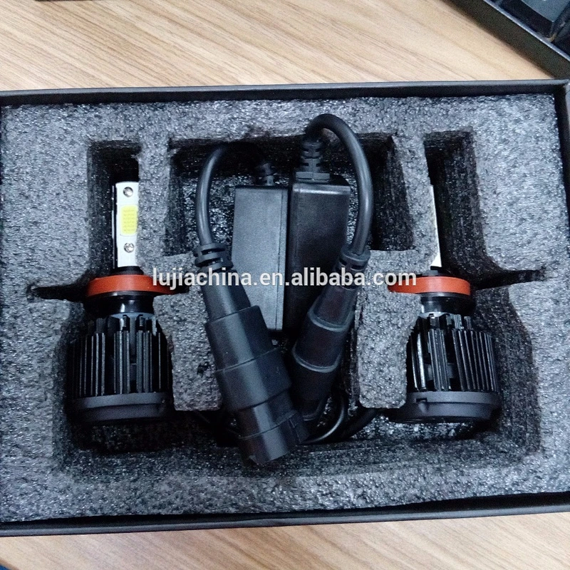 Lujia H11 X6 China auto parts H11 led headlight mini car led projector for h4 h7 S2 9007 auto LED headlamp bulbs